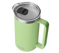 YETI Rambler Pitcher, Vacuum Insulated, Stainless Steel with MagSlider Lid, Key Lime, 34 oz (1005 ml)