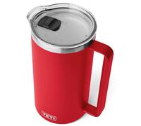 YETI Rambler Pitcher, Vacuum Insulated, Stainless Steel with MagSlider Lid, Rescue Red, 34 oz (1005 ml)