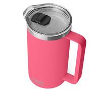 YETI Rambler Pitcher, Vacuum Insulated, Stainless Steel with MagSlider Lid, Tropical Pink, 34 oz (1005 ml)