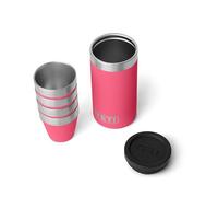 YETI Rambler Shot Glasses with Carrying Case, Tropical Pink