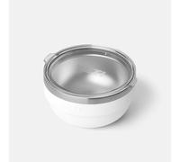 YETI Rambler Small Insulated Bowl 946 ml with Lid, White | Tough 18/8 Stainless Steel Bowl for Picnics or Camping, Stackable & Dishwasher Safe, Keeps Food Hot or Cold