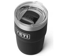 YETI Rambler Stackable Cup with Durasip Ceramic Lining, Vacuum Insulated, Stainless Steel Cup with Magslider Lid, Black, 8 oz (236 ml)