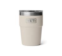 YETI Rambler Stackable Tumbler, Vacuum Insulated, Stainless Steel with MagSlider Lid, 16 fl oz, Cape Taupe