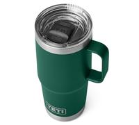YETI Rambler, Stainless Steel Vacuum Insulated Travel Mug with Stronghold Lid, Black Forest Green, 20 oz (591 ml)
