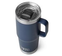 YETI Rambler, Stainless Steel Vacuum Insulated Travel Mug with Stronghold Lid, Navy, 20 oz (591 ml)