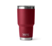 Yeti Rambler, Stainless Steel, Vacuum Insulated Tumbler w/Magslider Lid, Harvest Red, 30oz (887 ml)