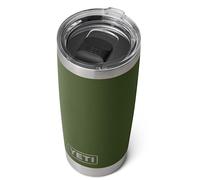YETI Rambler, Stainless Steel Vacuum Insulated Tumbler with Magslider Lid, Highlands Olive, 30oz (887ml)