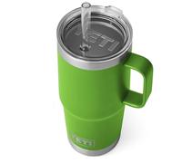 YETI Rambler Straw Mug, Stainless Steel Vacuum Insulated Mug with Straw Lid, Canopy Green, 25 oz (739 ml)