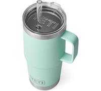 YETI Rambler Straw Mug, Stainless Steel Vacuum Insulated Mug with Straw Lid, Seafoam, 25 oz (739 ml)