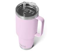 YETI Rambler Straw Mug, Stainless Steel Vacuum Insulated Mug with Stronghold Lid, Cherry Blossom, 42 oz (1.2 l)