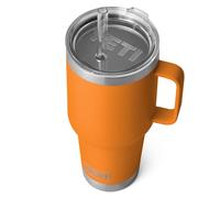 YETI Rambler Straw Mug, Stainless Steel Vacuum Insulated Mug with Stronghold Lid, King Crab, 35 oz (1 l)
