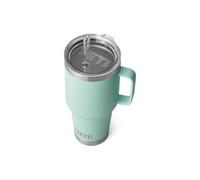 YETI Rambler Straw Mug, Stainless Steel Vacuum Insulated Mug with Stronghold Lid, Seafoam, 35 oz (1 l)