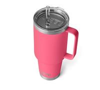YETI Rambler Straw Mug, Stainless Steel Vacuum Insulated Mug with Stronghold Lid, Tropical Pink, 42 oz (1.2 l)