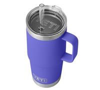 YETI Rambler Straw Mug, Stainless Steel Vacuum Insulated Mug with Stronghold Lid, Ultramarine Violet, 25 oz (739 ml)