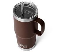 YETI Rambler Straw Mug, Stainless Steel Vacuum Insulated Mug with Stronghold Lid, Wetlands Brown, 25 oz (739 ml)