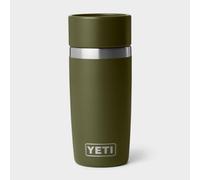 YETI Rambler 12 oz (355 ml) Travel Bottle with 100% Leakproof Hotshot Commuter Cap, Vacuum Insulated Stainless Steel Coffee Flask for Travel & Commute, Olive/King Crab Orange