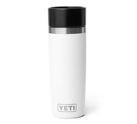 YETI Rambler Travel Bottle, Vacuum Insulated Stainless Steel Bottle with Leakproof Hotshot Commuter Cap, White, 16 oz (473 ml)