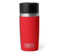 YETI Rambler Travel Bottle, Vacuum Insulated Stainless Steel Bottle with Leakproof Hotshot Commuter Cap, Rescue Red, 12 oz (354 ml)