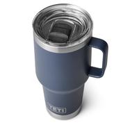 YETI Rambler Travel Mug, Stainless Steel Vacuum Insulated Mug with Stronghold Lid, Navy, 30 oz (887 ml)