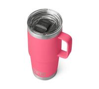YETI Rambler Travel Mug, Stainless Steel Vacuum Insulated with Stronghold Lid, Tropical Pink, 20 oz (591 ml)