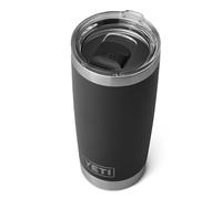 YETI Rambler Tumbler, Vaccum Insulated Stainless Steel Tumbler with Magslider Lid, Black, 20 oz (591 ml)