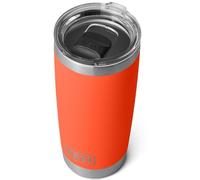 YETI Rambler Tumbler, Vaccum Insulated Stainless Steel Tumbler with Magslider Lid, Papaya, 20 oz (591 ml)