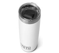 YETI Rambler Tumbler, Vaccum Insulated Stainless Steel Tumbler with Magslider Lid, White, 10 oz (295 ml)
