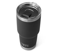 YETI Rambler Tumbler, Vacuum Insulated Stainless Steel Tumbler with Magslider Lid, Black, 30 oz (887 ml)