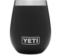 YETI Rambler Wine Tumbler, Vacuum Insulated Stainless Steel Tumbler with Magslider Lid, Black, 10 oz (296 ml)