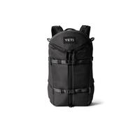 YETI Ranchero 22L Everyday Carry Backpack, Black | Water & Abrasion-Resistant Lightweight Rucksack with RipZip Opening, Hydration Holsters & Organised Storage