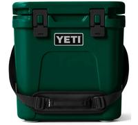 YETI Roadie 24 Cool Box 2.0, Insulated Hard Cooler, Black Forest Green