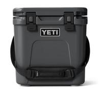 YETI Roadie 24 Cool Box (Charcoal) - Portable Cooler Box with PermaFrost Insulation - Fits 33 Cans or 11.8 kg Ice - Tall Design Fits Wine Bottles - Compact Ice Cooler for Travel - 5 Year Warranty