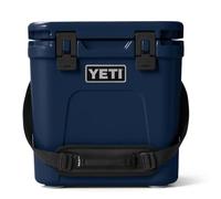 YETI Roadie 24 Cool Box (Navy) - Portable Cooler Box with PermaFrost Insulation - Fits 33 Cans or 11.8 kg Ice - Tall Design Fits Wine Bottles - Compact Ice Cooler for Travel - 5 Year Warranty