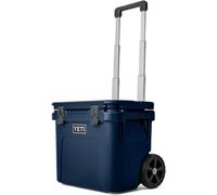 YETI Roadie® 32 Wheeled Cool Box (Navy) - Portable Cooler Box with PermaFrost™ Insulation - Fits 50 Cans or 18.2 kg Ice - Ice Cooler on Wheels for Camping & Outdoor Use - 5 Year Warranty