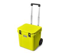 YETI Roadie 48 Wheeled Cool Box (Firefly Yellow) - Portable Cooler Box with PermaFrost Insulation - Fits 76 Cans or 24.5 kg Ice - Ice Cooler on Wheels for Camping & Outdoor Use - 5 Year Warranty