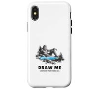 Yeti Sasquatch Bigfoot Draw Me Like One Of Your French Girls Case for iPhone X/XS