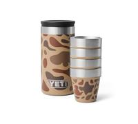 YETI Shot Glasses with Carrying Case, Set of 4, Wetlands Camo