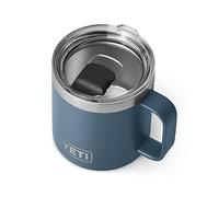 YETI Stainless Steel Rambler Drinking_Cup, Vacuum Insulated, with MagSlider Lid, 14 Ounces, Nordic Blue