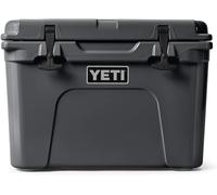 YETI Tundra® 35 Cool Box (Charcoal) - Rotomolded Portable Cooler Box with PermaFrost™ Insulation - Fits 39 Cans or 13.2 kg Ice - Tough Ice Cooler for Camping, Fishing & Outdoor Use - 5 Year Warranty