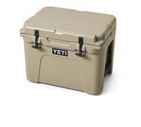 YETI Tundra 35 Cool Box - Rotomolded Portable Cooler Box with PermaFrost Insulation - Fits 39 Cans or 13.2 kg Ice - Heavy-Duty Ice Cooler for Camping, Fishing & Outdoor Use (Tan)
