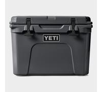 YETI Tundra® 35 Cool Box (Charcoal) - Rotomolded Portable Cooler Box with PermaFrost™ Insulation - Fits 39 Cans or 13.2 kg Ice - Tough Ice Cooler for Camping, Fishing & Outdoor Use - 5 Year Warranty