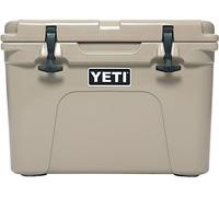 YETI Tundra 35 Cool Box - Rotomolded Portable Cooler Box with PermaFrost Insulation - Fits 39 Cans or 13.2 kg Ice - Heavy-Duty Ice Cooler for Camping, Fishing & Outdoor Use (Tan)