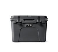 YETI Tundra® 35 Cool Box (Charcoal) - Rotomolded Portable Cooler Box with PermaFrost™ Insulation - Fits 39 Cans or 13.2 kg Ice - Tough Ice Cooler for Camping, Fishing & Outdoor Use - 5 Year Warranty