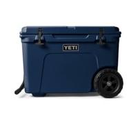 YETI Tundra Haul® Wheeled Cool Box (Navy) - Rotomolded Portable Cooler Box with PermaFrost™ Insulation - Fits 82 Cans or 29 kg Ice - Heavy-Duty Ice Cooler for Camping or Picnics - 5 Year Warranty