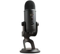 Blue Yeti USB Streaming Gaming Podcast PC Microphone - Black
