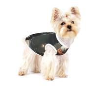 Yeti Warrior Small Cotton Dog Vest Breathable Adjustable Pet T Shirt for Small Dogs Cats - Full Print Summer Puppy Clothes