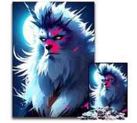 Yeti with Neon Fur Jigsaw Puzzles 1000 Pieces for Adults Puzzles for Adults Gift for Men And Women Daily & Special Occasion 1000 PCS(75x50cm)