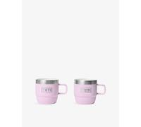 YETI Rambler Espresso Mug, Vacuum Insulated Stainless Steel Stackable Mug, Cherry Blossom, 2 Pack 6 oz (177 ml)