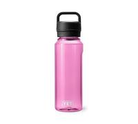 YETI Yonder 1L/34 oz Water Bottle with Yonder Chug Cap, Power Pink