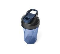 YETI Yonder 20 oz (591 ml) Leakproof Protein Shaker Bottle, Navy | 100% Leakproof Shaker Cup with Whisk-Free Helimix Technology, Quick-Access Cap & Measurement Marks - Dishwasher Safe